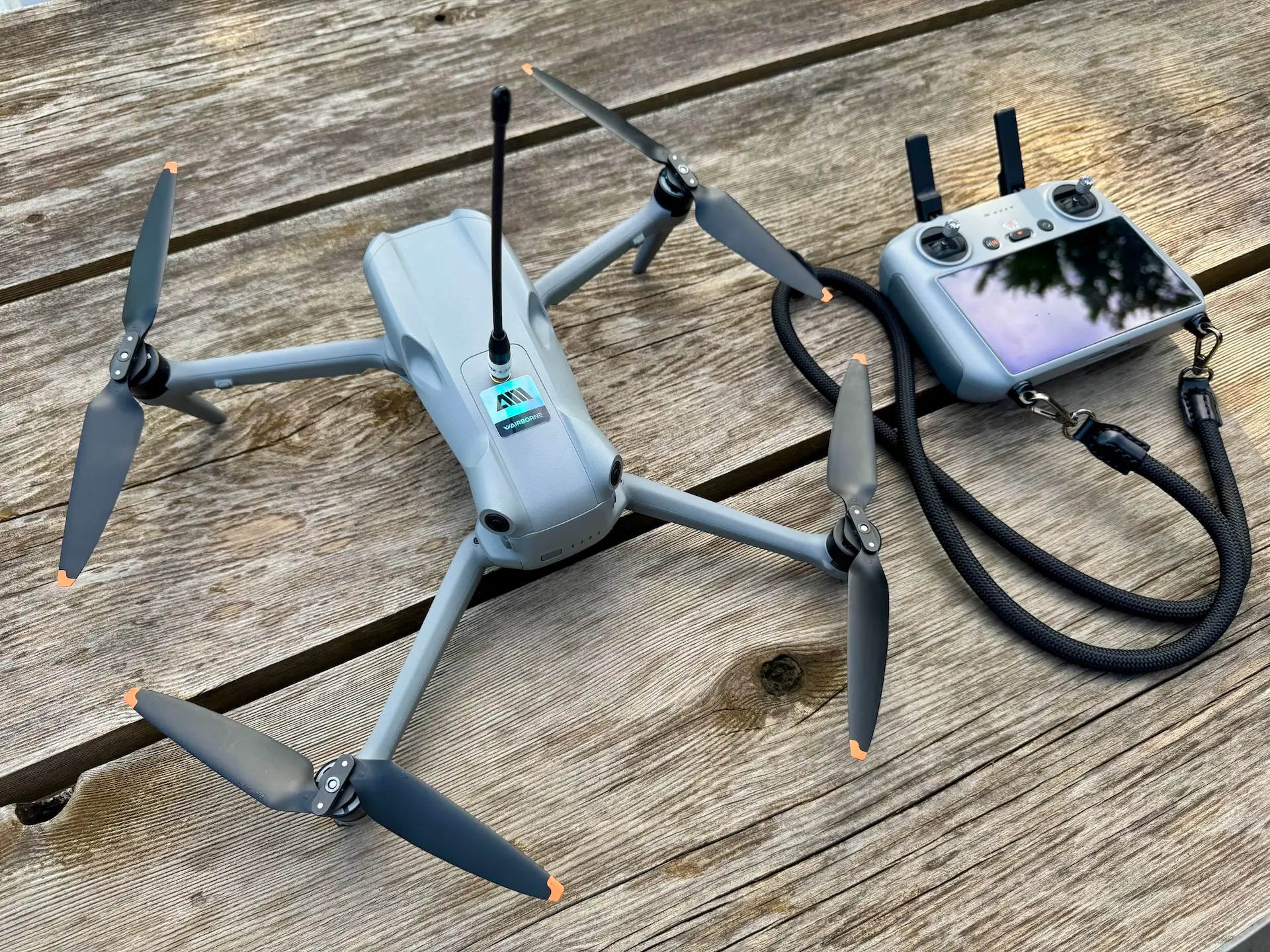 DJI Air 3 drone setup 2