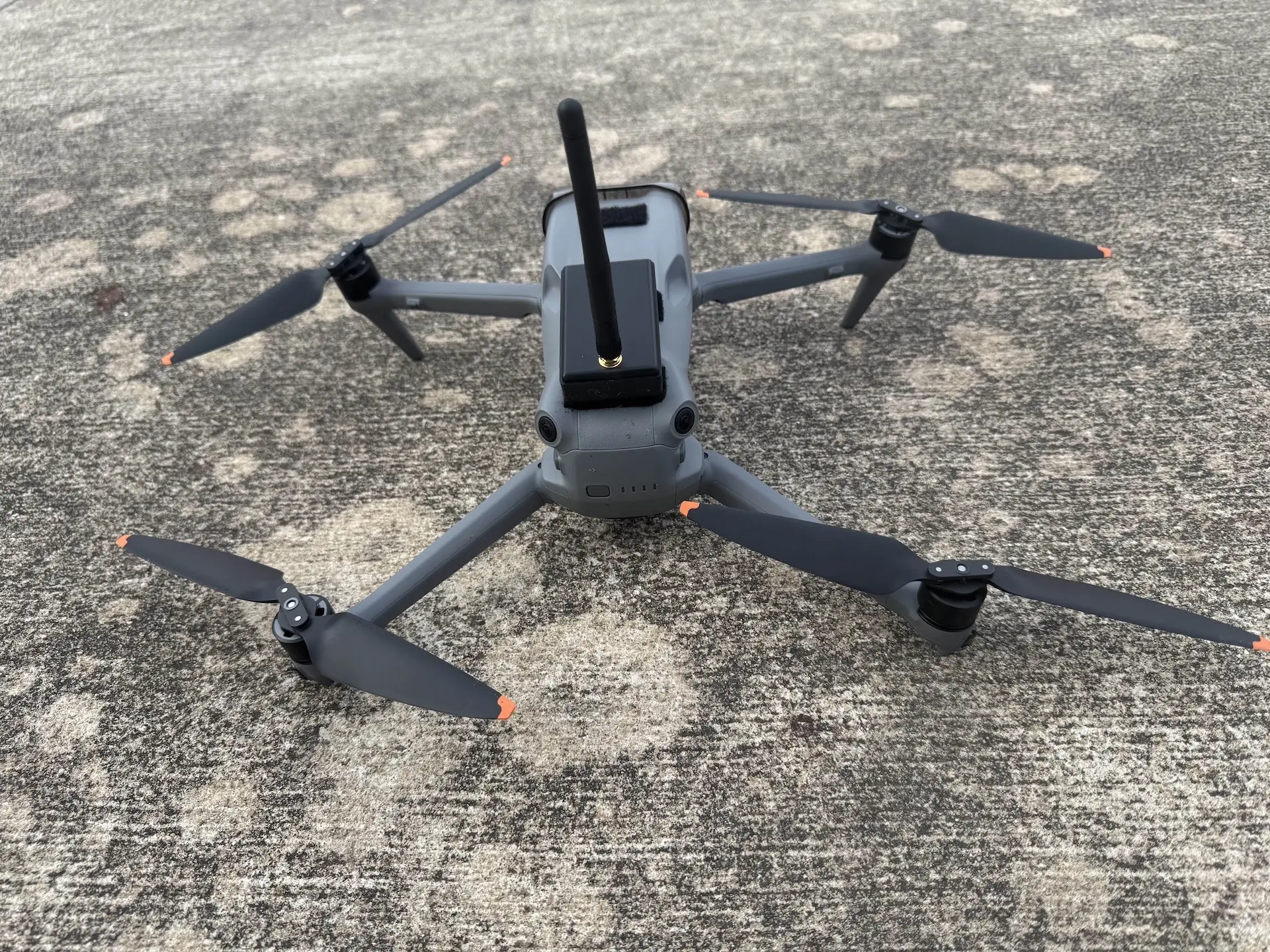 Mavic Air 3 with custom small node
